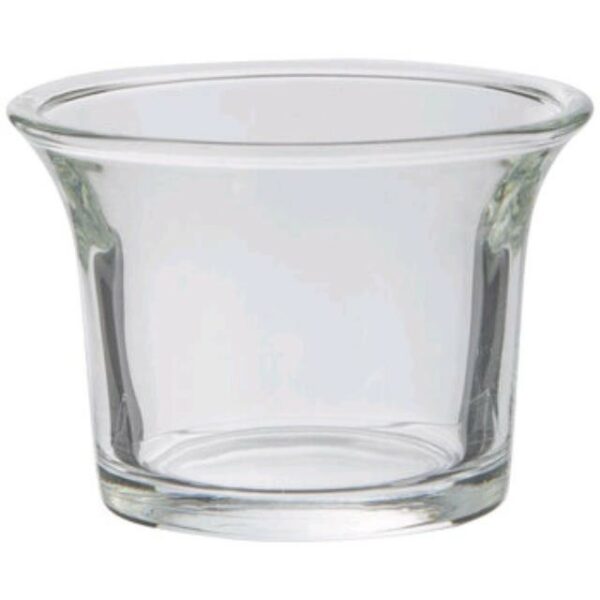 Glass Oyster Cup Votive