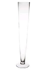 Glass Trumpet Vase