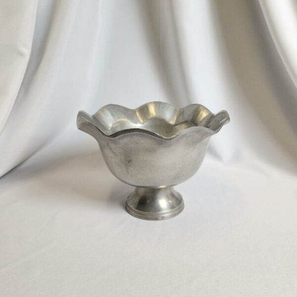 Pewter Round Bowls and Trays - Image 2