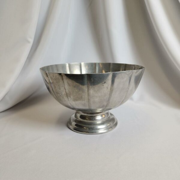 Pewter Round Bowls and Trays