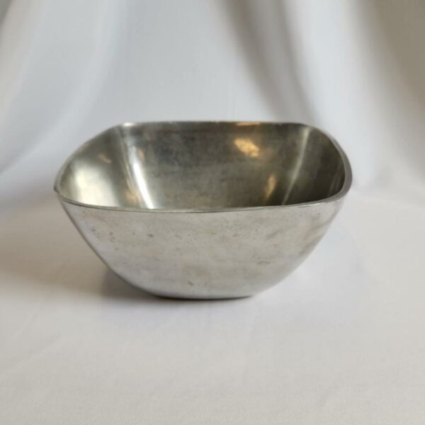 Pewter Square Bowls and Trays
