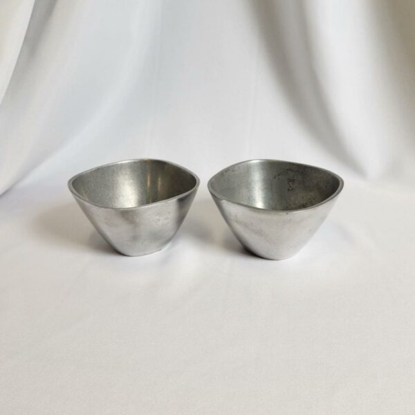 Pewter Square Bowls and Trays - Image 3