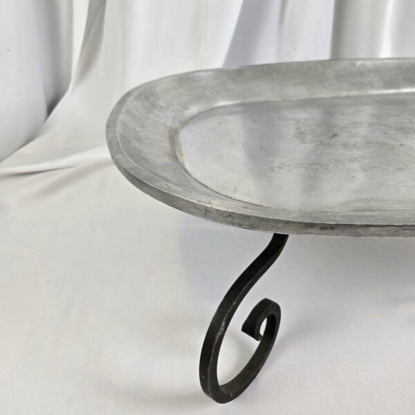 Pewter Oval Bowls and Trays - Image 4