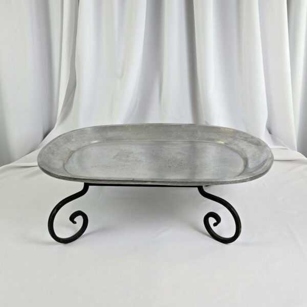Pewter Oval Bowls and Trays - Image 5