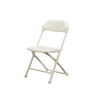 Children's Chairs- Folding White