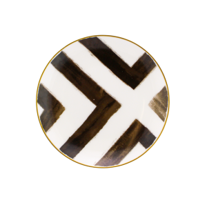 Lindy Geometric Salad Plate