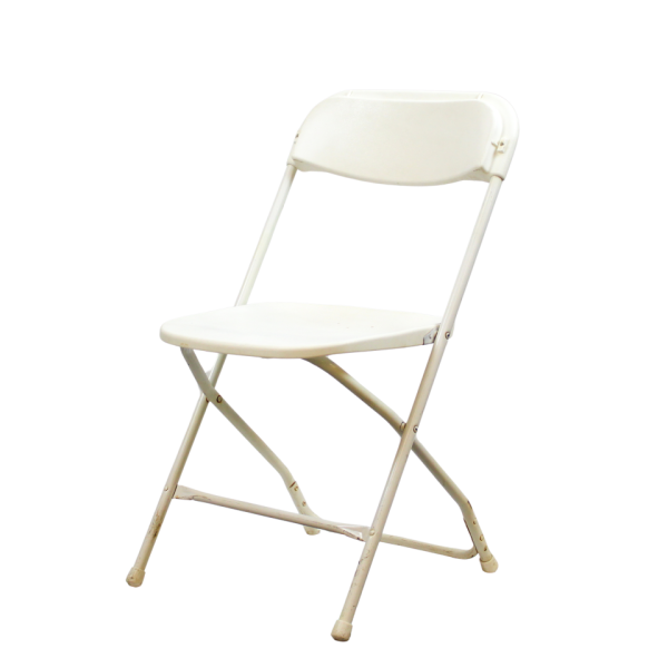 Folding Chair - New White