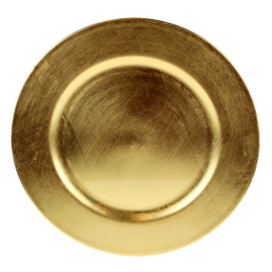 Gold Plain Charger