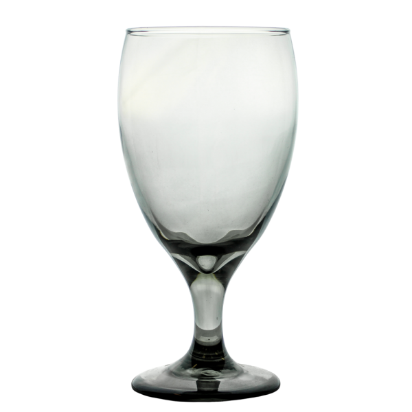 Smoke Glass Goblet 16 oz - Image 2