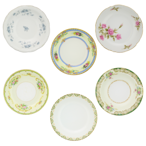 Assorted Vintage Berry Bowls
