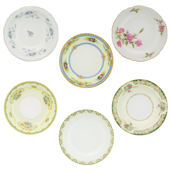 Assorted Vintage Berry Bowls