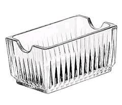 Lucite Sugar Packet Caddy