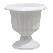 Plastic Flower Urn