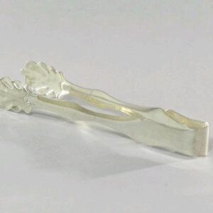 Sterling Silver Ice Tongs 7"