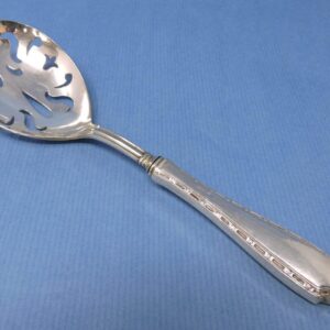 Sterling Silver Slotted Serving Spoon