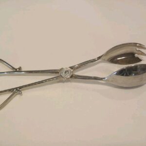Tongs - Silver Plate Salad Scissor Tongs