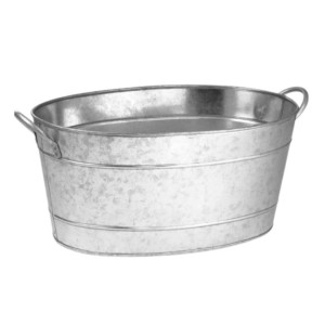 Oval Zinc Tub