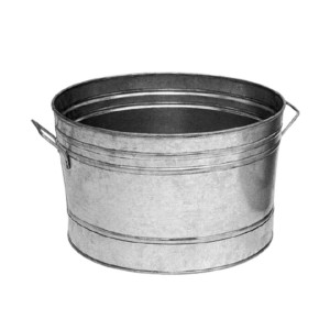 Zinc Tub Round