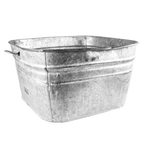 Zinc Tub Square