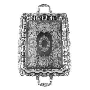Rectangle Silver Tray