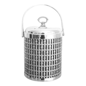 Silver Ice Bucket Ornate