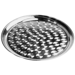 Stainless Steel Swirl Tray