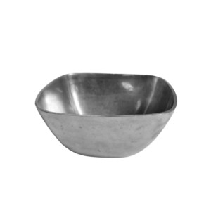 Pewter Square Bowls and Trays