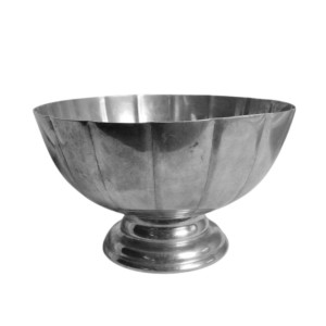 Pewter Round Bowls and Trays