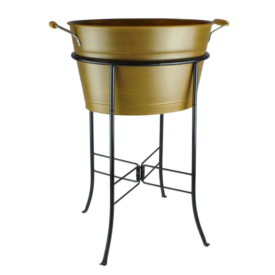 Copper Beverage Tub with Stand